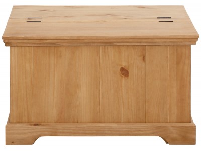 Baú rústico de madeira maciça mesa de centro | Athenas