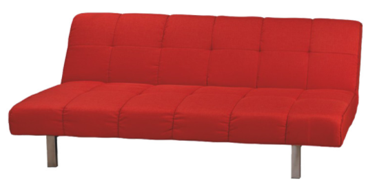 SOFÁ CAMA CLICK CLACK LAUREN CRIMSON